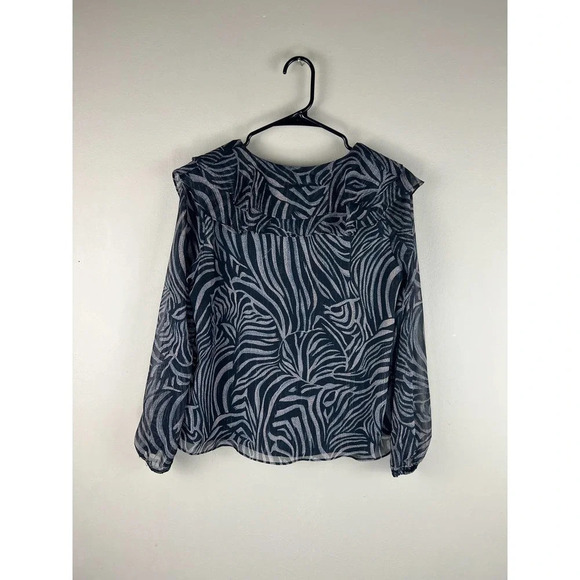 Skies Are Blue Long Sleeve Blouse Size Small - Picture 5 of 7